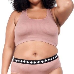 BP Wildfang Tank Bra Tan Burlwood